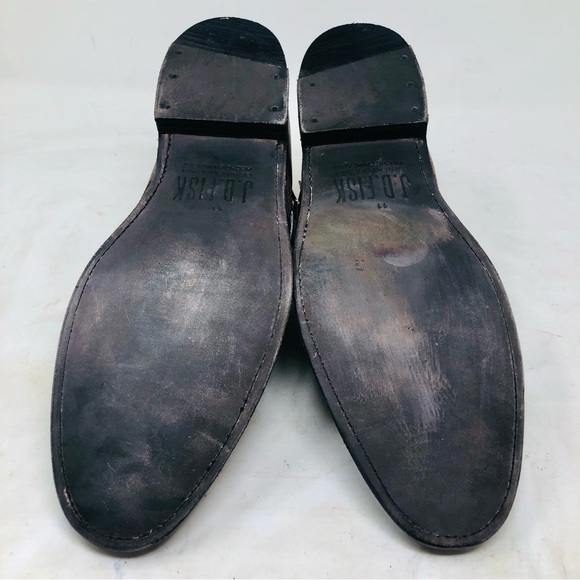 Like New J. D. Fisk Double Monk Strap Boots - Picture 9 of 11